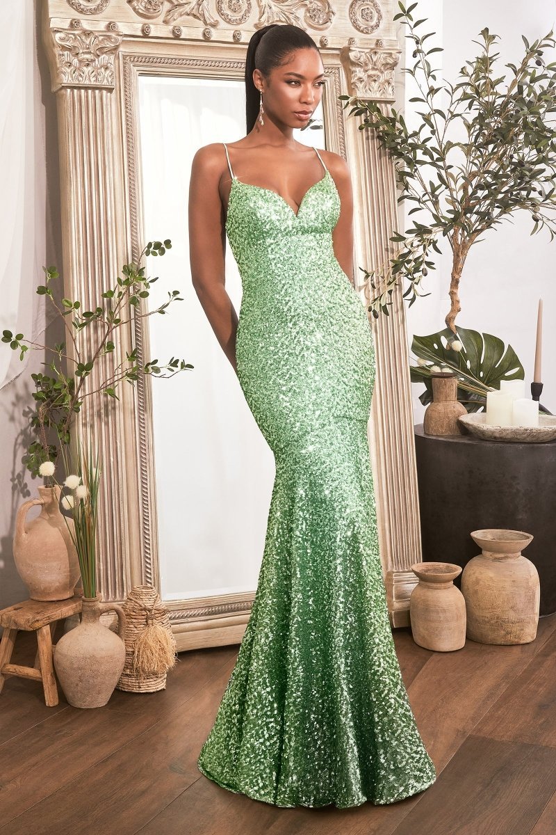 NORMA Sequin Hidden Corset Mermaid Prom & Formal Dress in Australia | One Honey Boutique
