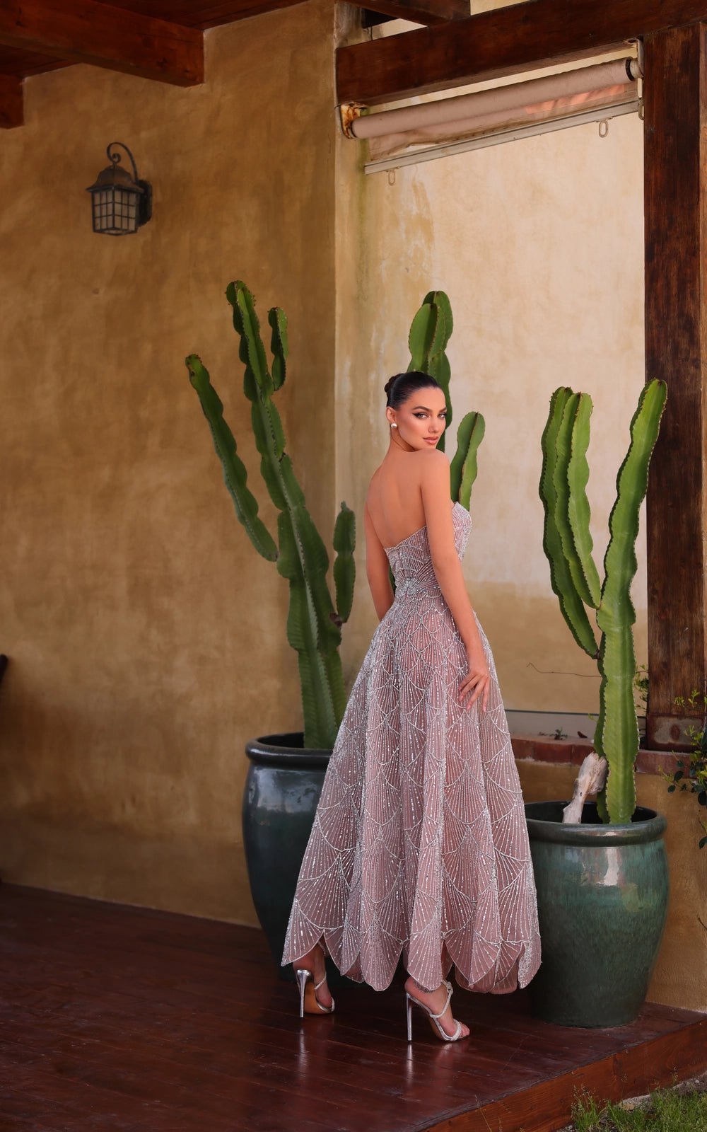 Chic and Holland Couture Beaded AR330512 Evening Dress in Australia | One Honey Boutique