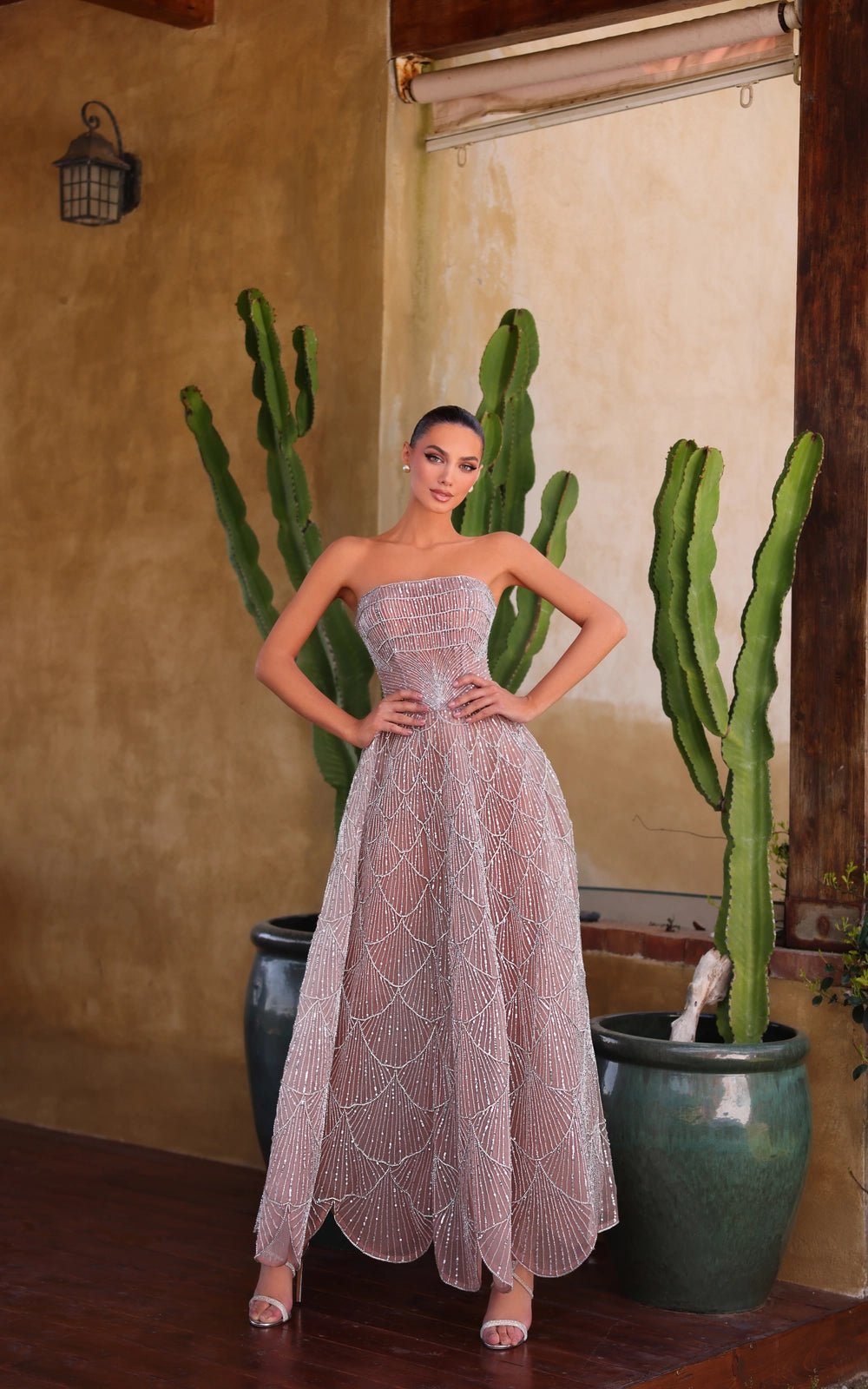 Chic and Holland Couture Beaded AR330512 Evening Dress in Australia | One Honey Boutique
