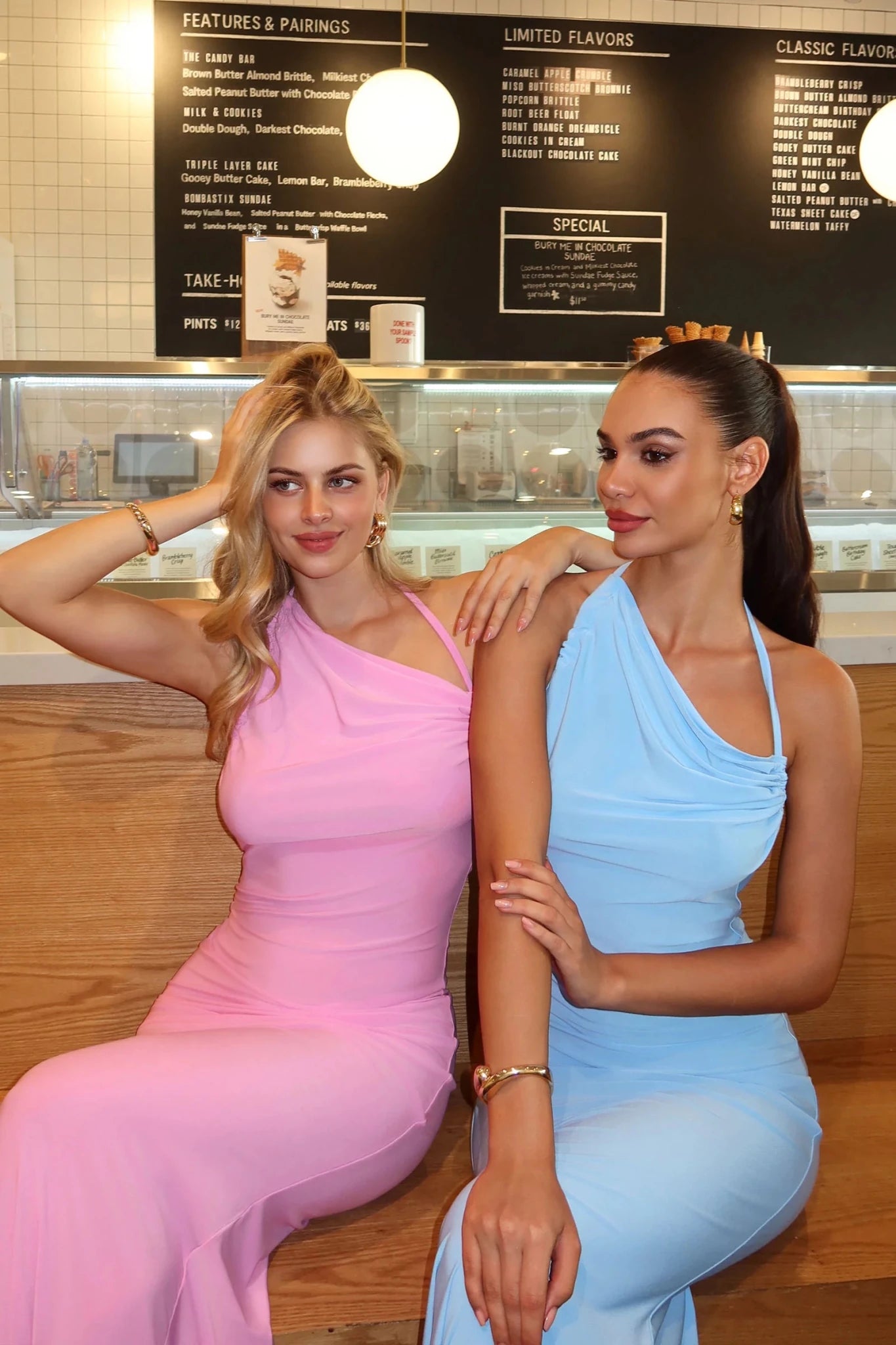 GISELLA Multi - Way Halter Fitted Formal & Bridesmaid Gown in Australia | One Honey Boutique