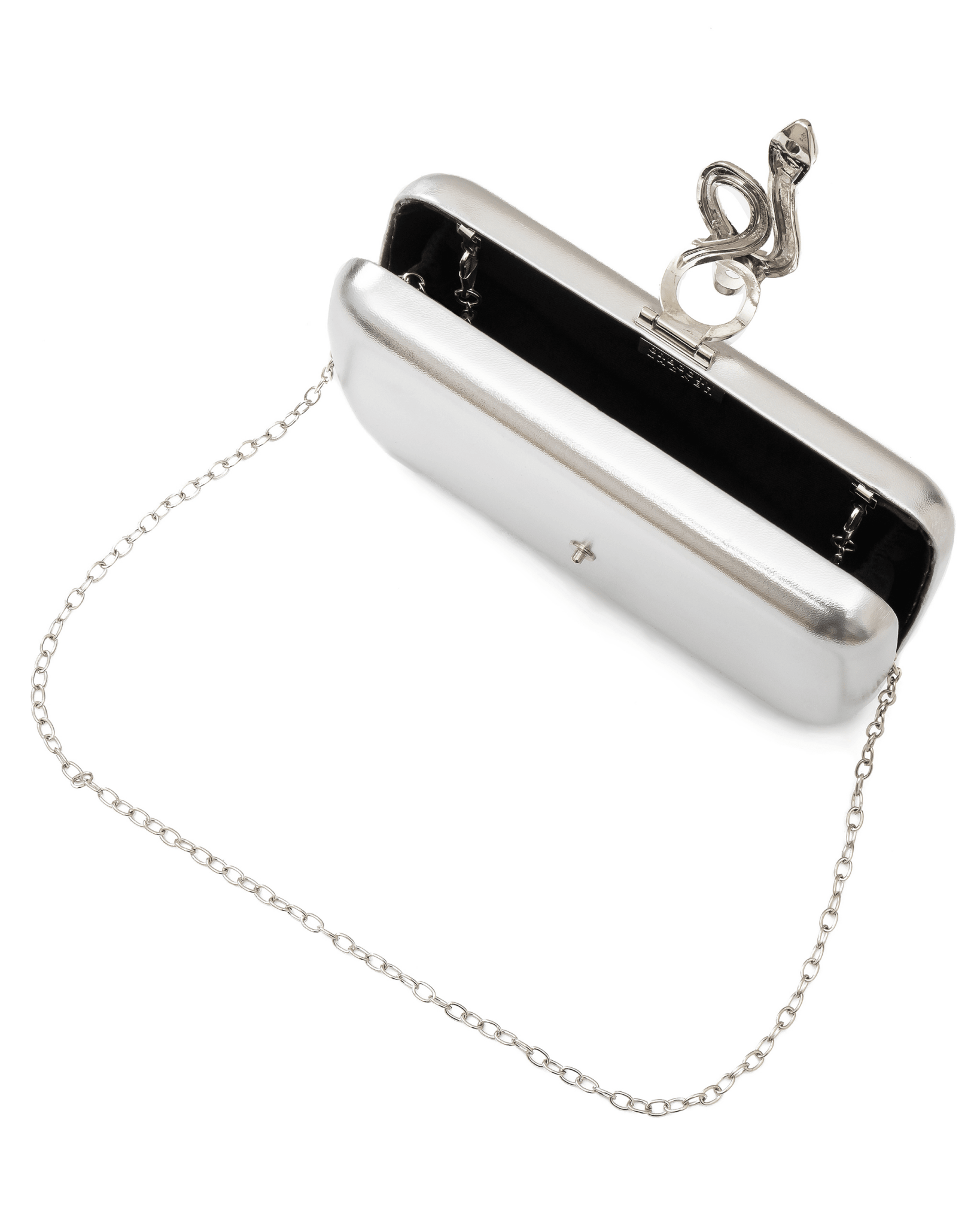 Gregory Ladner GBGA008D Metallic Snake Clasp Clutch Bag in Australia | One Honey Boutique