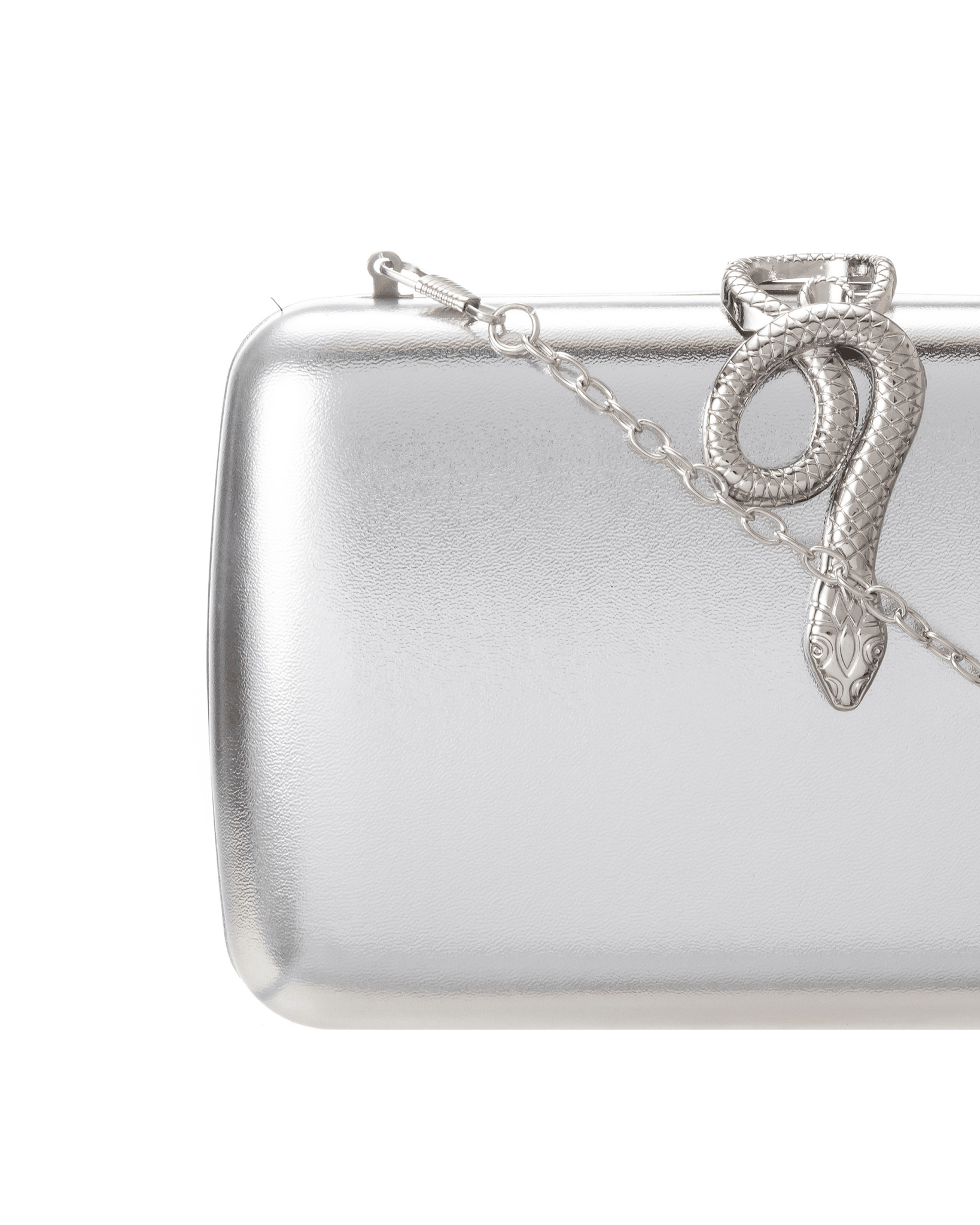 Gregory Ladner GBGA008D Metallic Snake Clasp Clutch Bag in Australia | One Honey Boutique