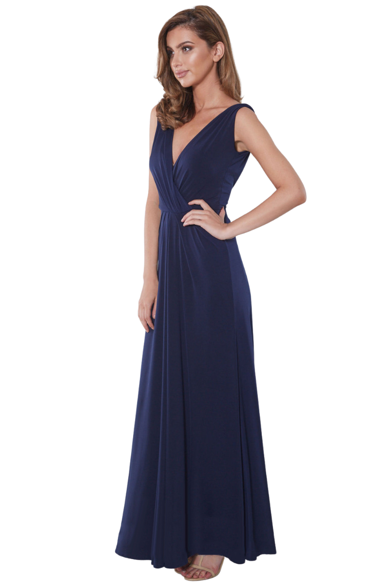 Pia Gladys Perey HAILEY Silk Jersey A-Line Bridesmaid Dress