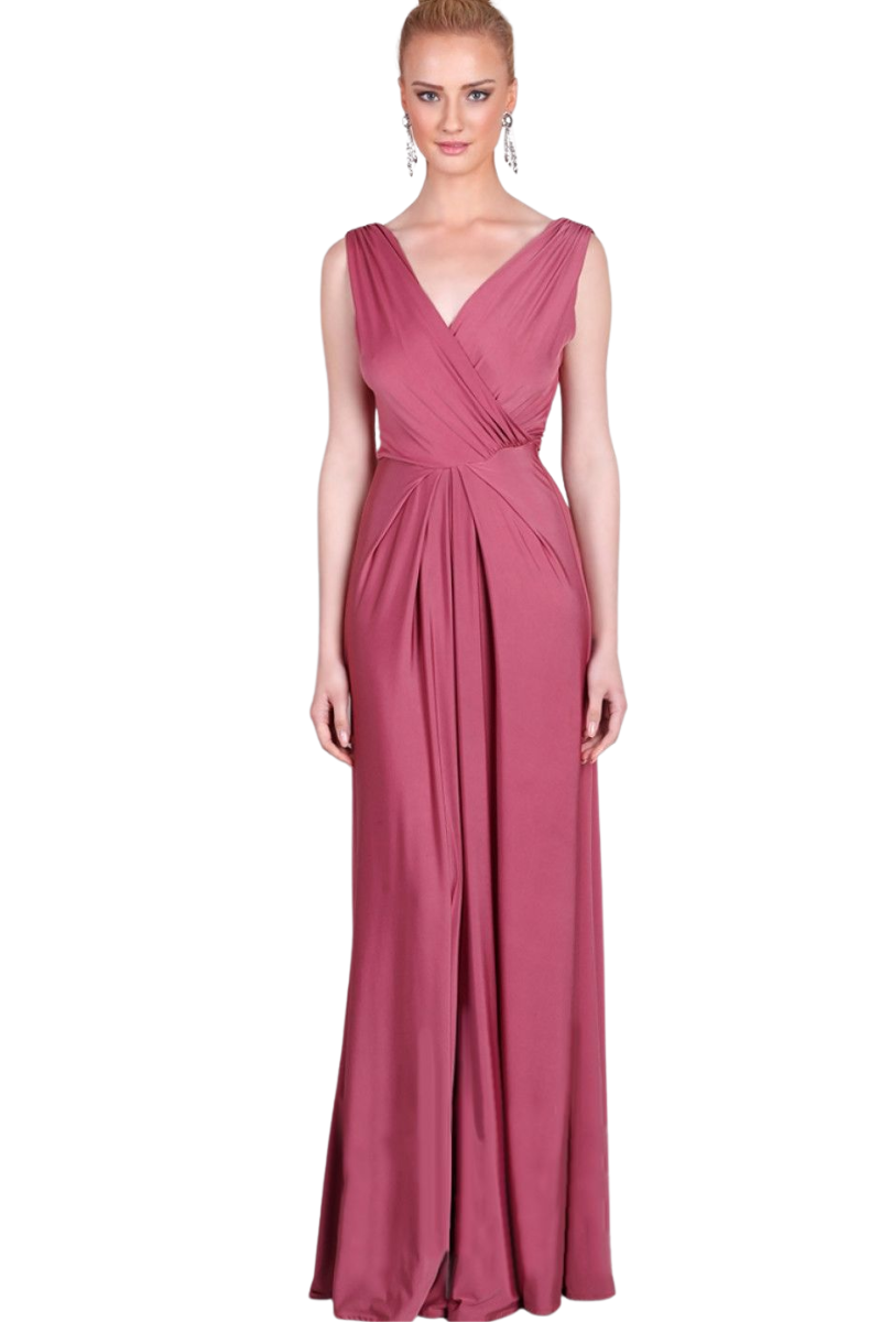 Pia Gladys Perey HAILEY Silk Jersey A-Line Bridesmaid Dress