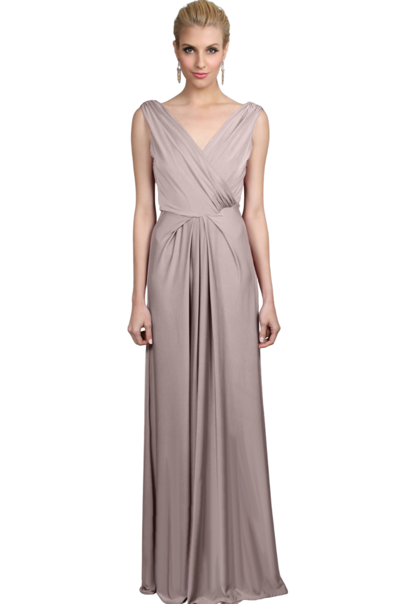 Pia Gladys Perey HAILEY Silk Jersey A-Line Bridesmaid Dress