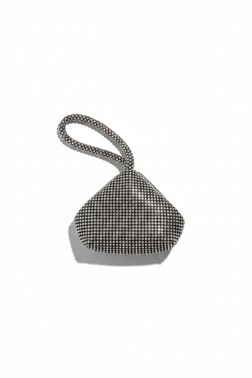 Honey Couture DIOR Diamanté Pouch Clutch Evening Bag in Australia | One Honey Boutique