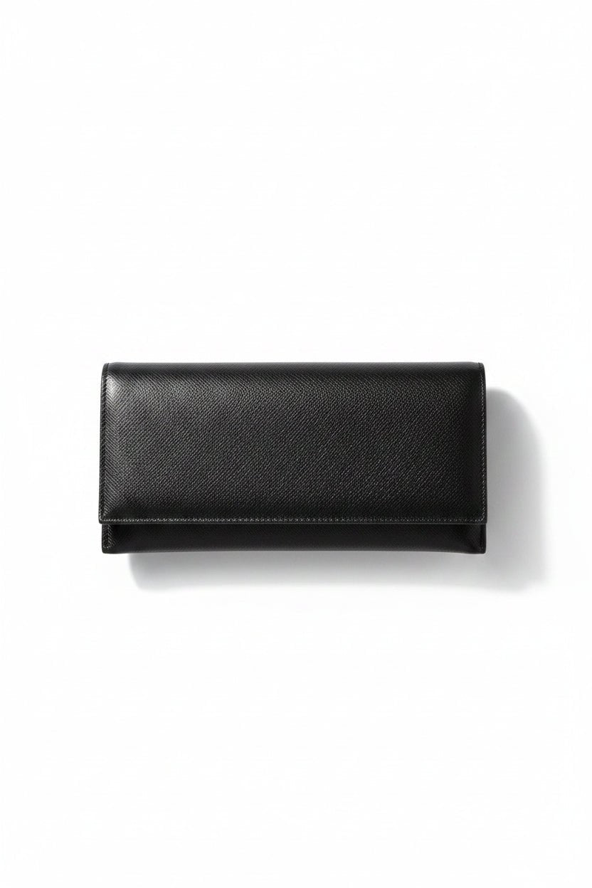 Honey Couture MILA Black Metallic Arch Shape Clutch Bag in Australia | One Honey Boutique