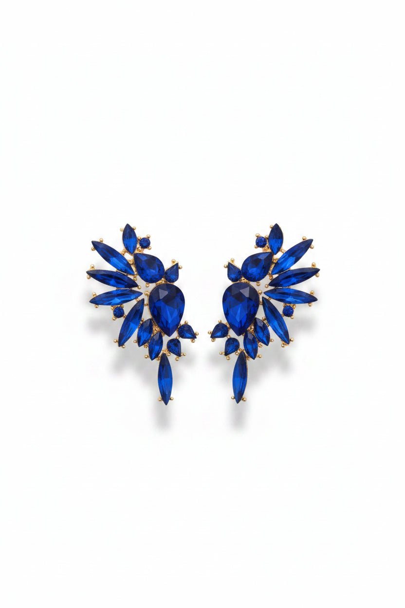 Honey Couture PHOENIX Wing Crystal Statement Earrings in Australia | One Honey Boutique