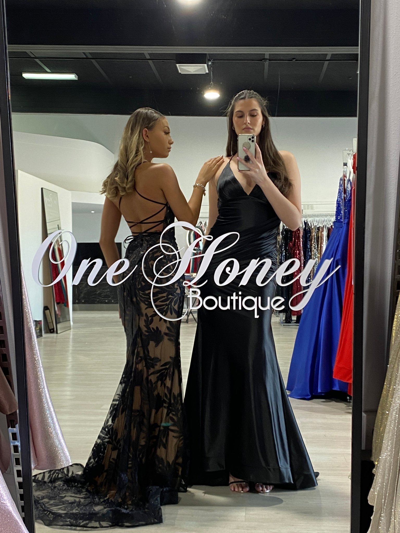 COCO Sash Front Low Back Bum Scrunch Mermaid Formal Gown in Australia | One Honey Boutique