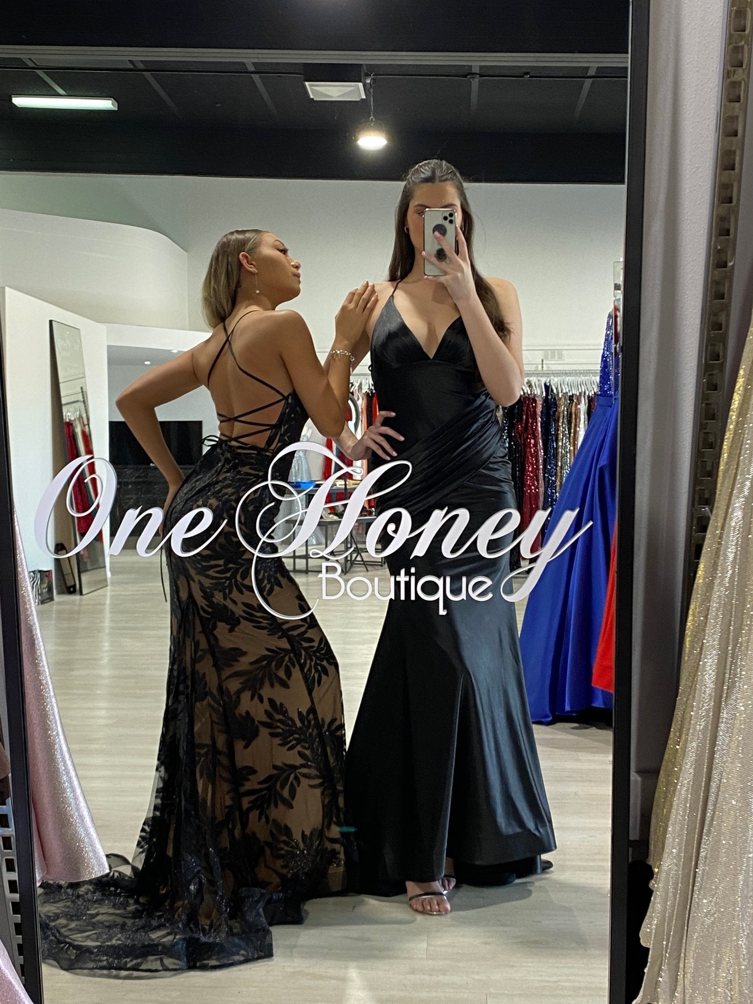 COCO Sash Front Low Back Bum Scrunch Mermaid Formal Gown in Australia | One Honey Boutique