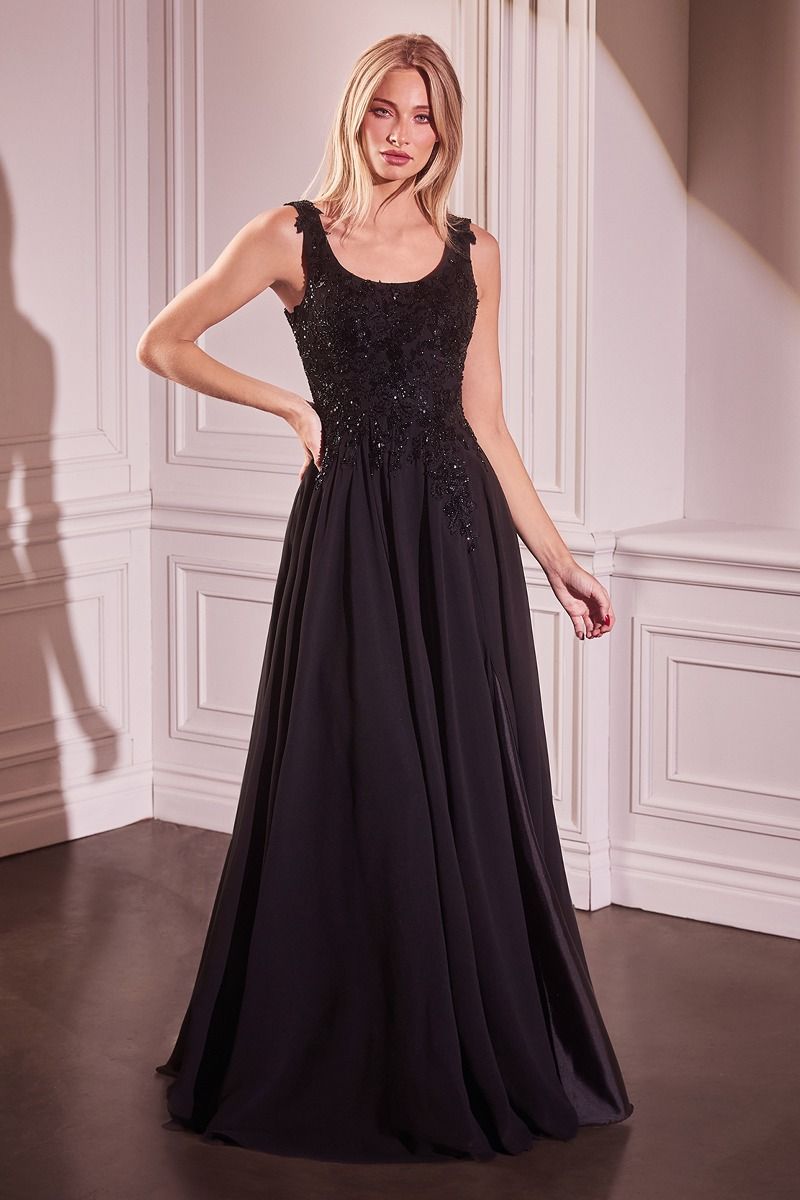KATA Mother of Bride or Groom Beaded Chiffon A Line Evening Dress in Australia | One Honey Boutique