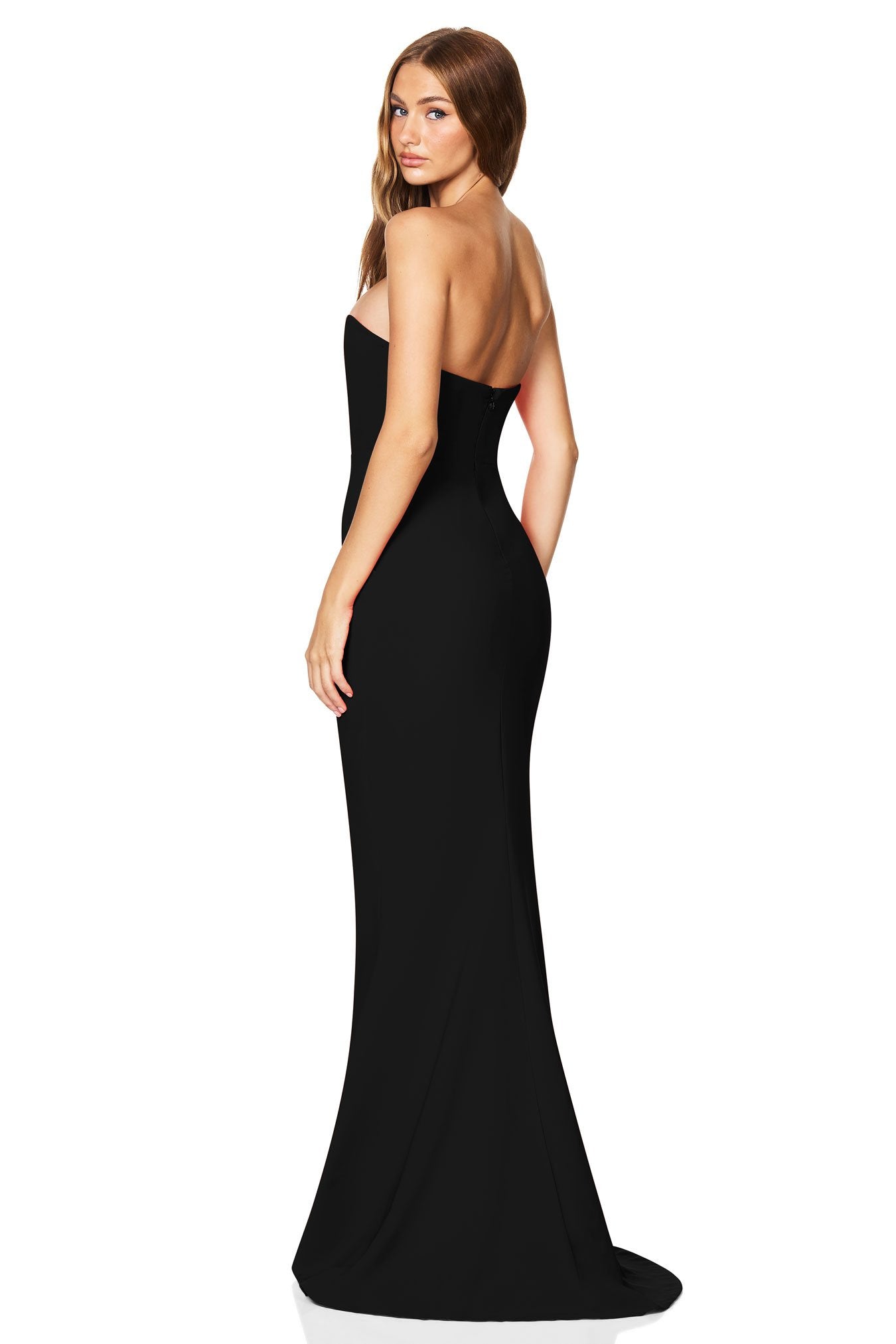 NOOKIE LOVE AFFAIR Strapless Mermaid Formal Dress