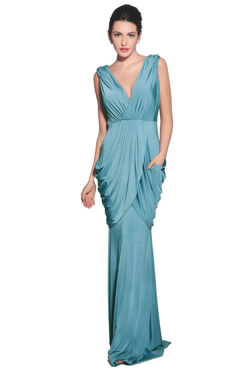 Pia Gladys Perey MADISON Silk Jersey Mermaid Bridesmaid Dress in Australia | One Honey Boutique