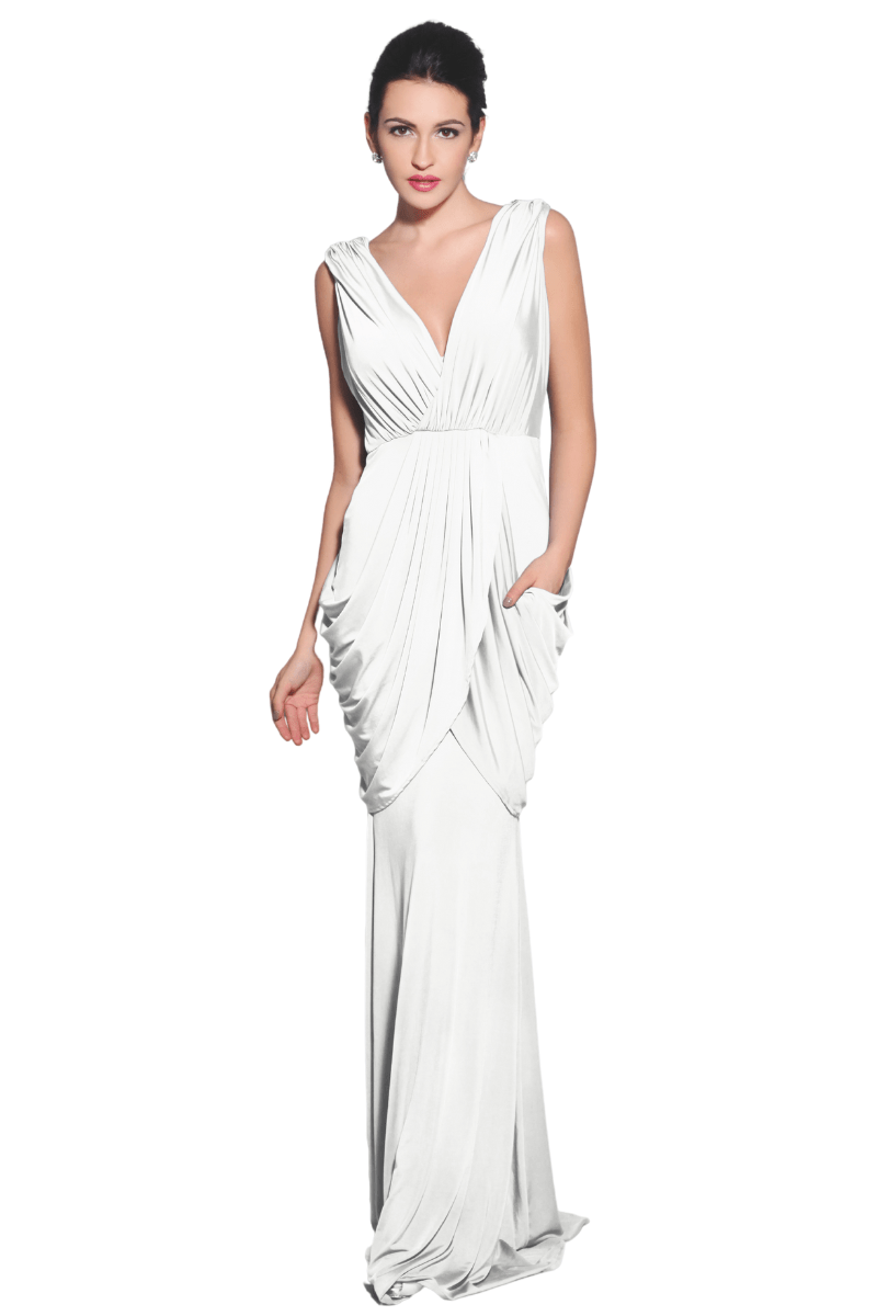 Pia Gladys Perey MADISON Silk Jersey Mermaid Bridesmaid Dress in Australia | One Honey Boutique