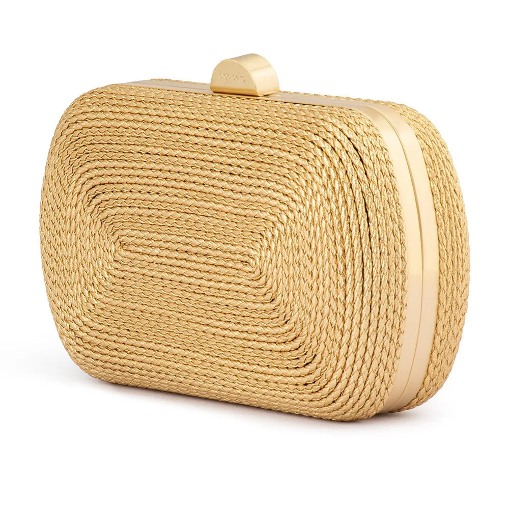 Olga Berg MARTINA Coiled Rope Clutch