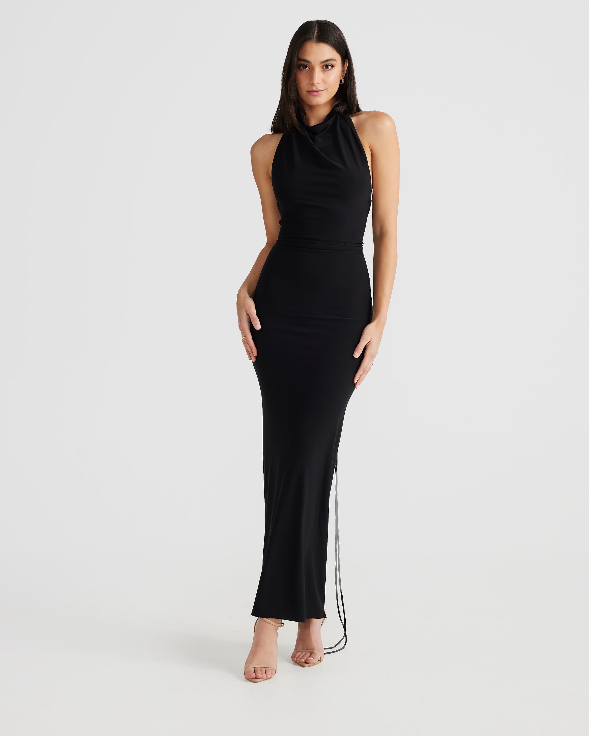 MÉLANI The Label NATALI Backless Dress