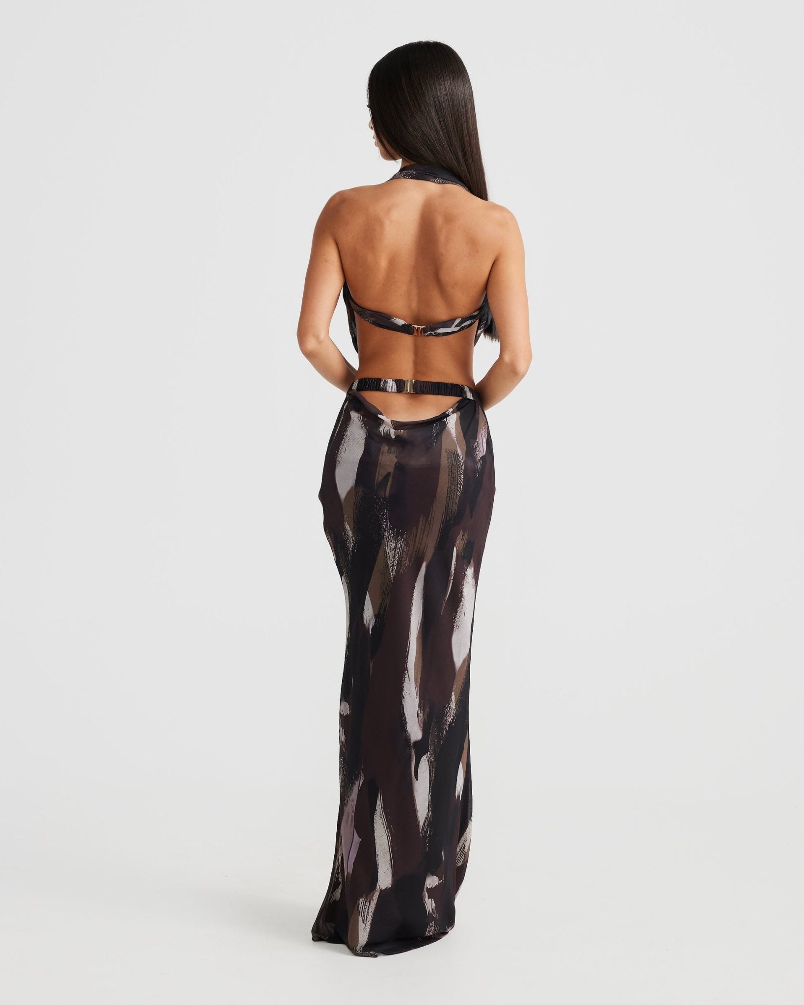 MÉLANI The Label BLAIR SET Chiffon Two - Piece Set in Australia | One Honey Boutique