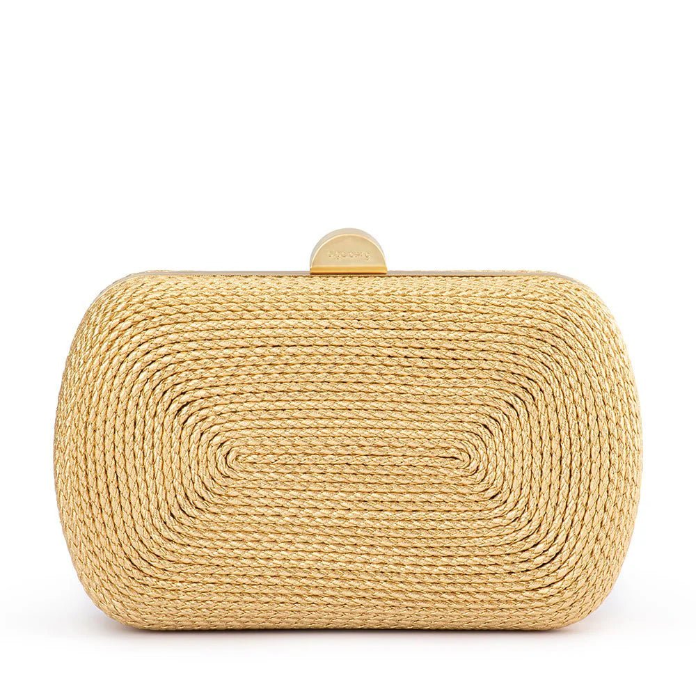 Olga Berg MARTINA Coiled Rope Clutch in Australia | One Honey Boutique