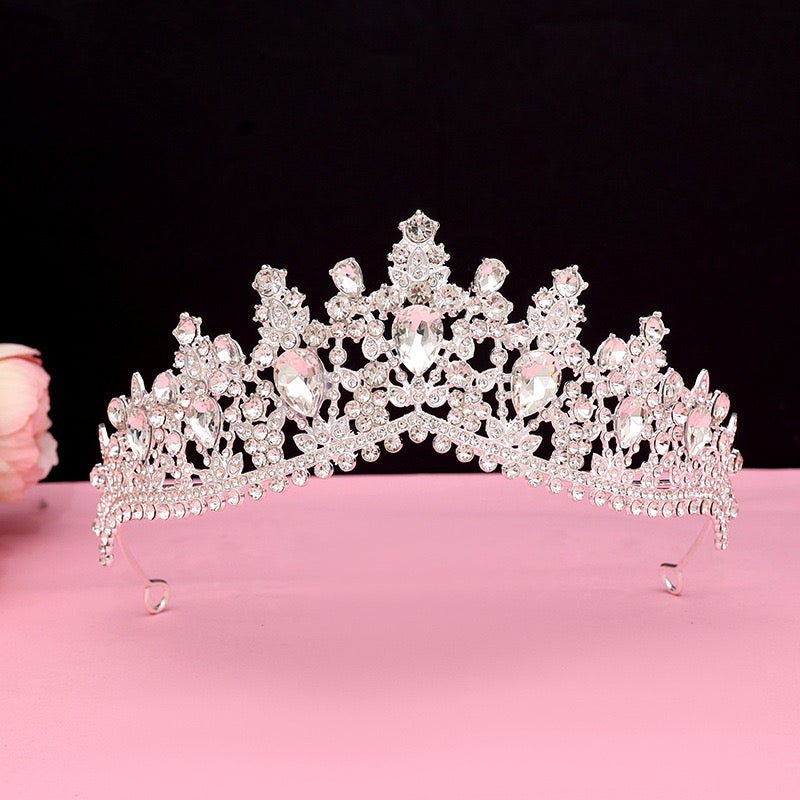 Petite Crystal Bridal Tiara Crown for Weddings & Formal Events in Australia | One Honey Boutique