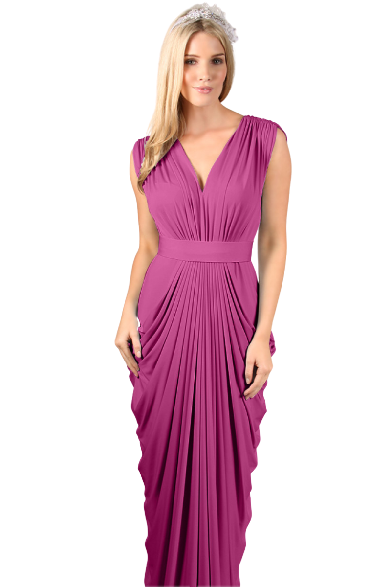 Pia Gladys Perey SIENNA Silk Jersey Mermaid Bridesmaid Dress