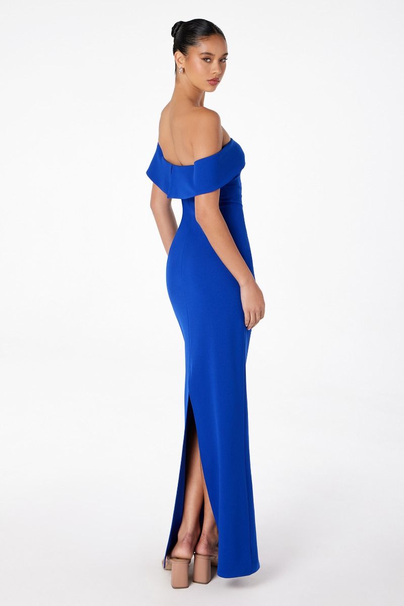 GRADY Off Shoulder Fitted Prom & Semi Formal Dress in Australia | One Honey Boutique