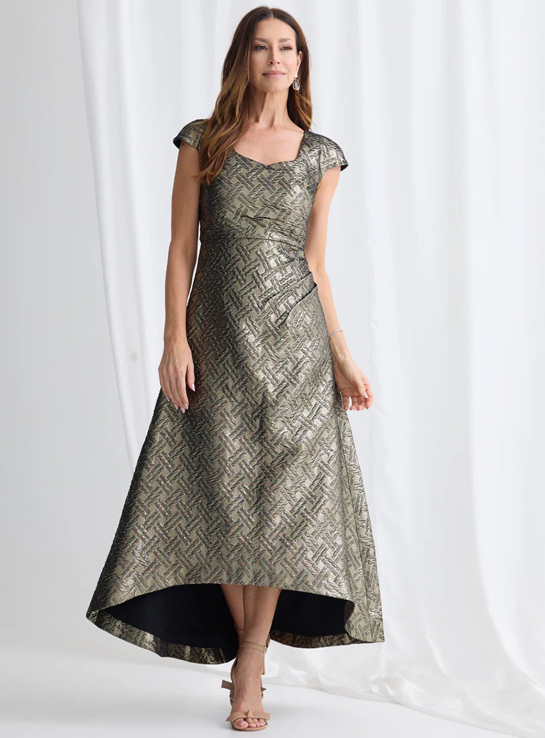 Trellis Lane CHARLOTTA Hi - Lo Maxi Mother of the Bride Dress in Australia | One Honey Boutique