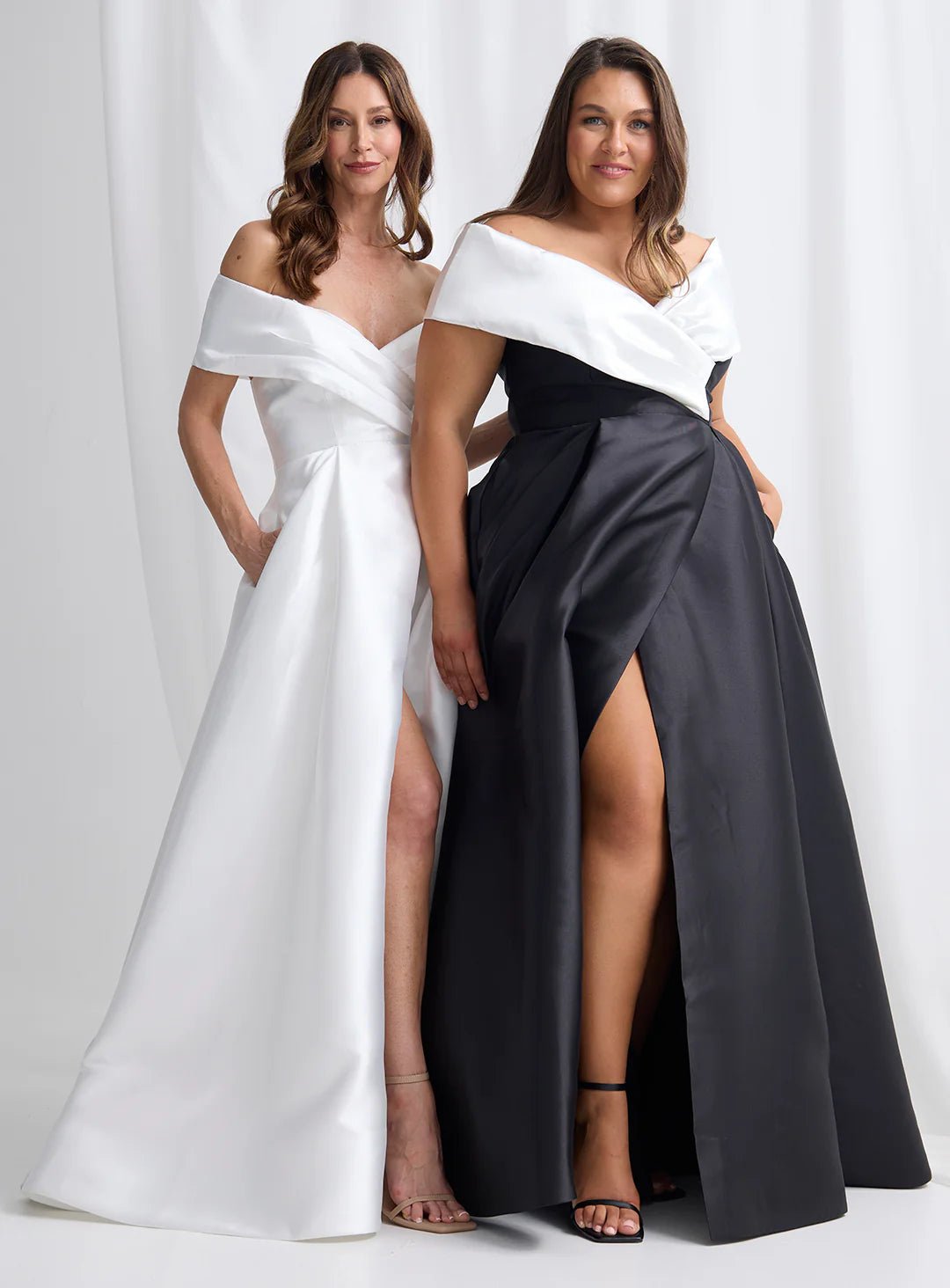 Trellis Lane ELOISA Off Shoulder Gown Mother of the Bride Dress in Australia | One Honey Boutique