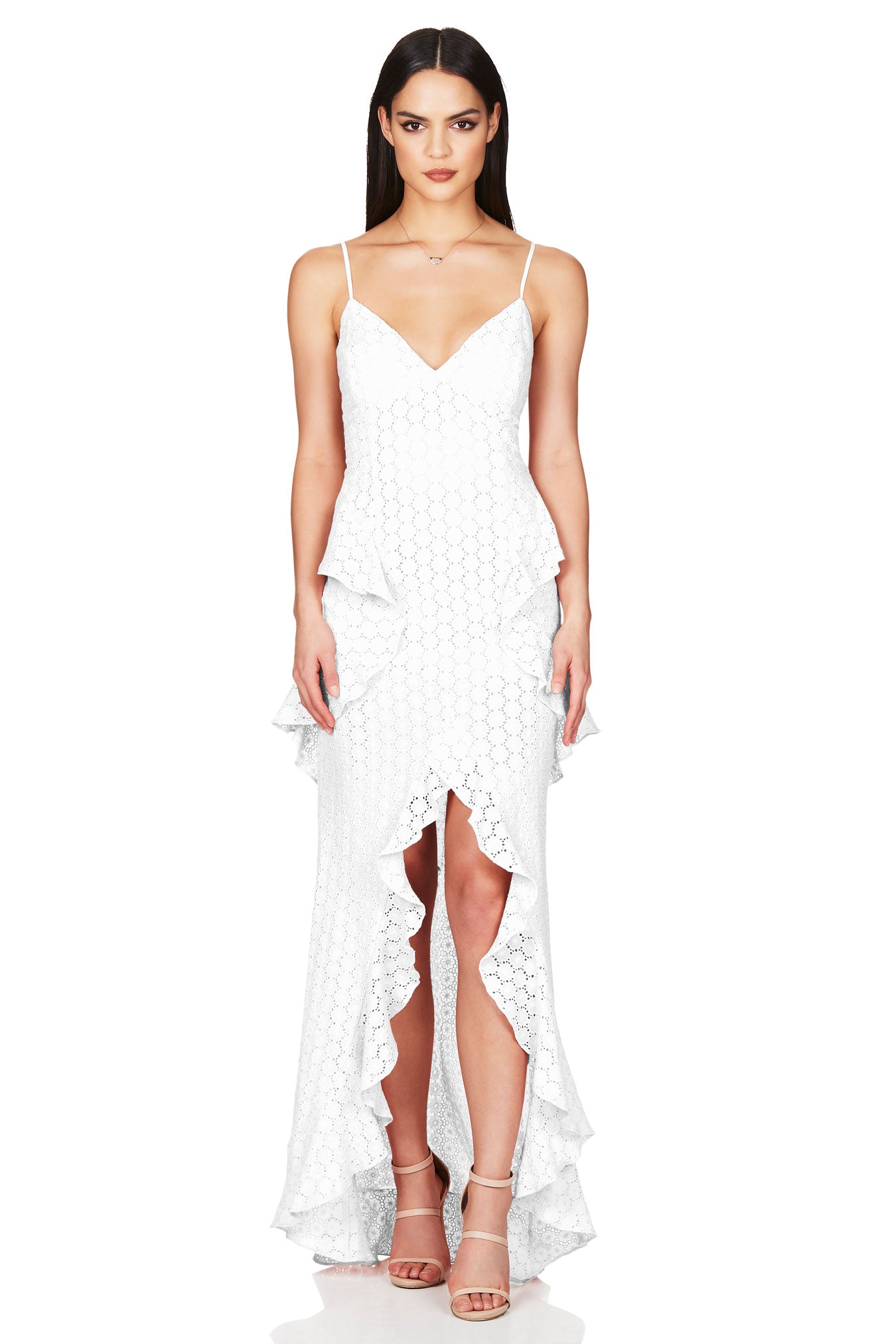 NOOKIE White Darling Maxi Dress