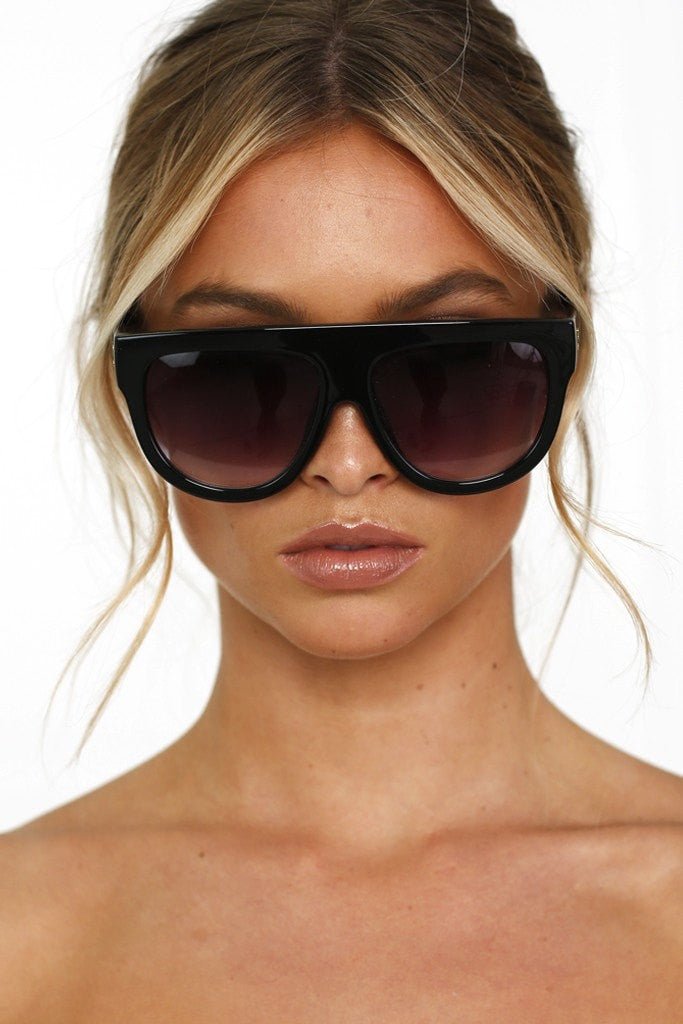 Honey Couture SELENA Flat Top Inspired Sunglasses in Australia | One Honey Boutique