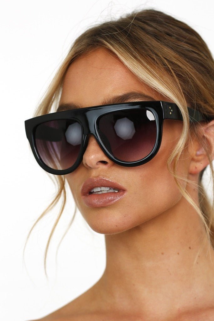 Honey Couture SELENA Flat Top Inspired Sunglasses in Australia | One Honey Boutique