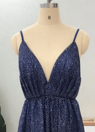 Honey Couture GEORGIA Gold Glitter Formal Gown in Australia | One Honey Boutique