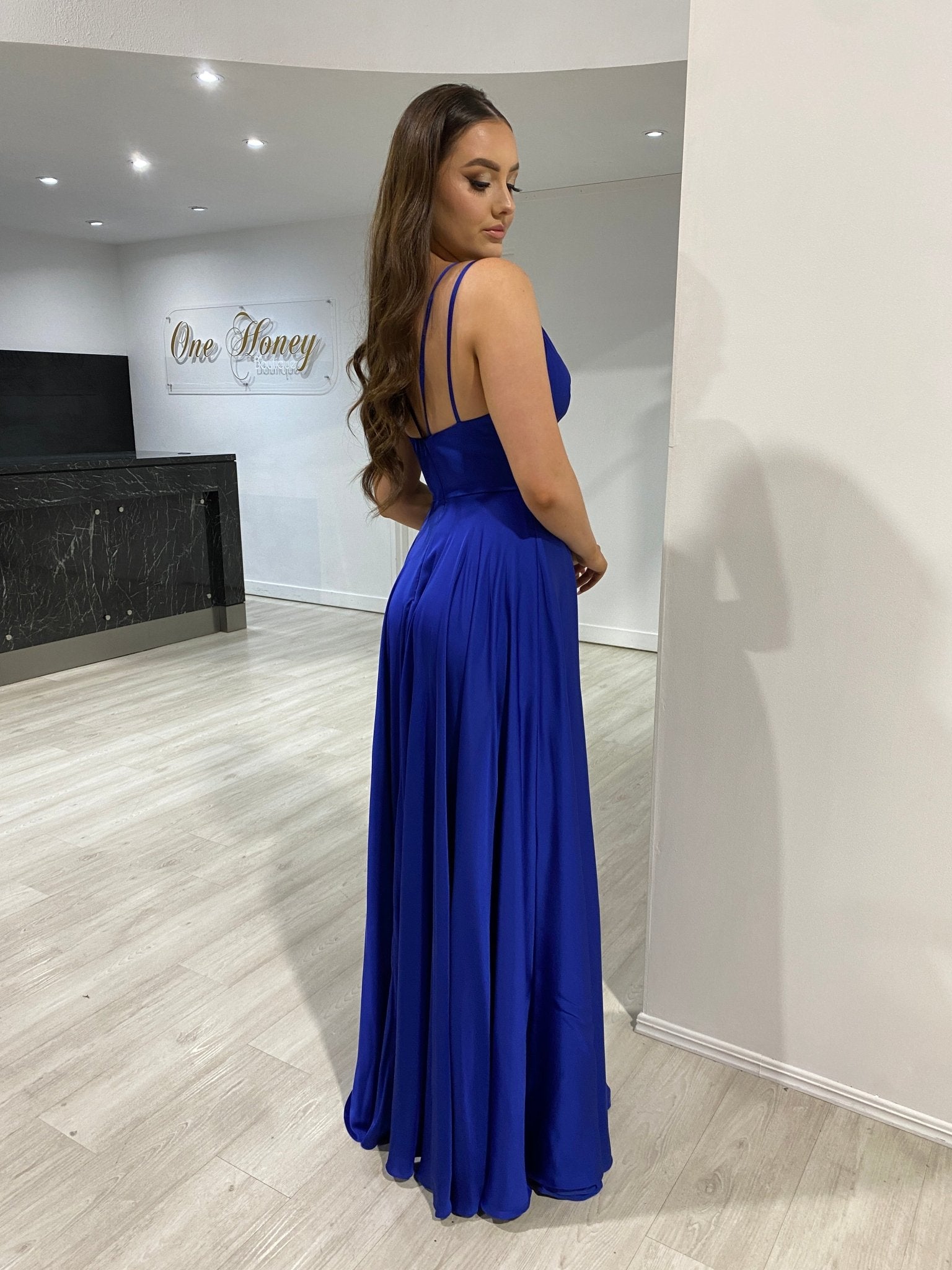 ROSALIA Silky A Line Formal & Prom Dress in Australia | One Honey Boutique