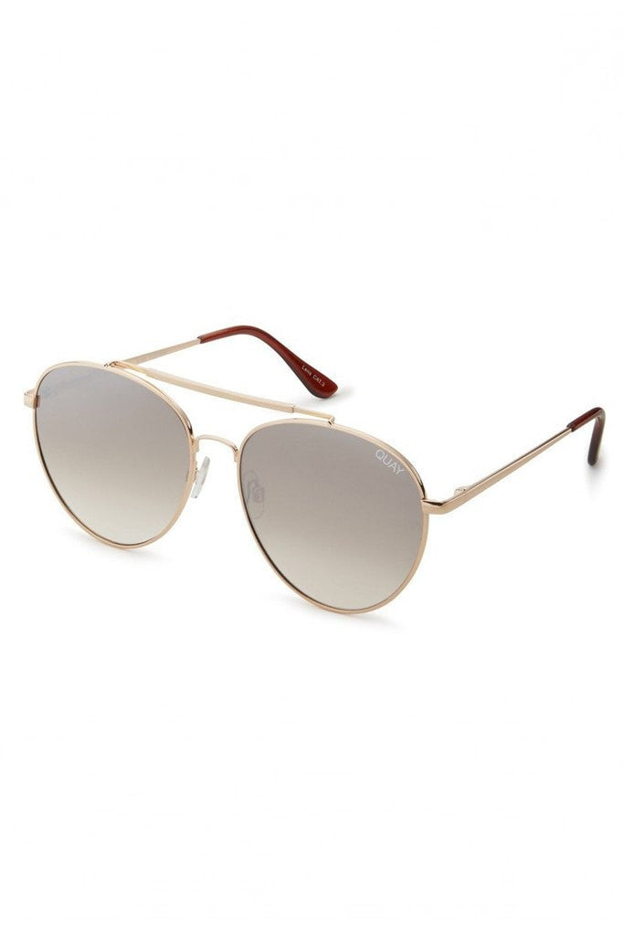 LICKETY SPLIT sunglasses with mirrored lenses and metal frame, aviator style, Brisbane to Gold Coast.