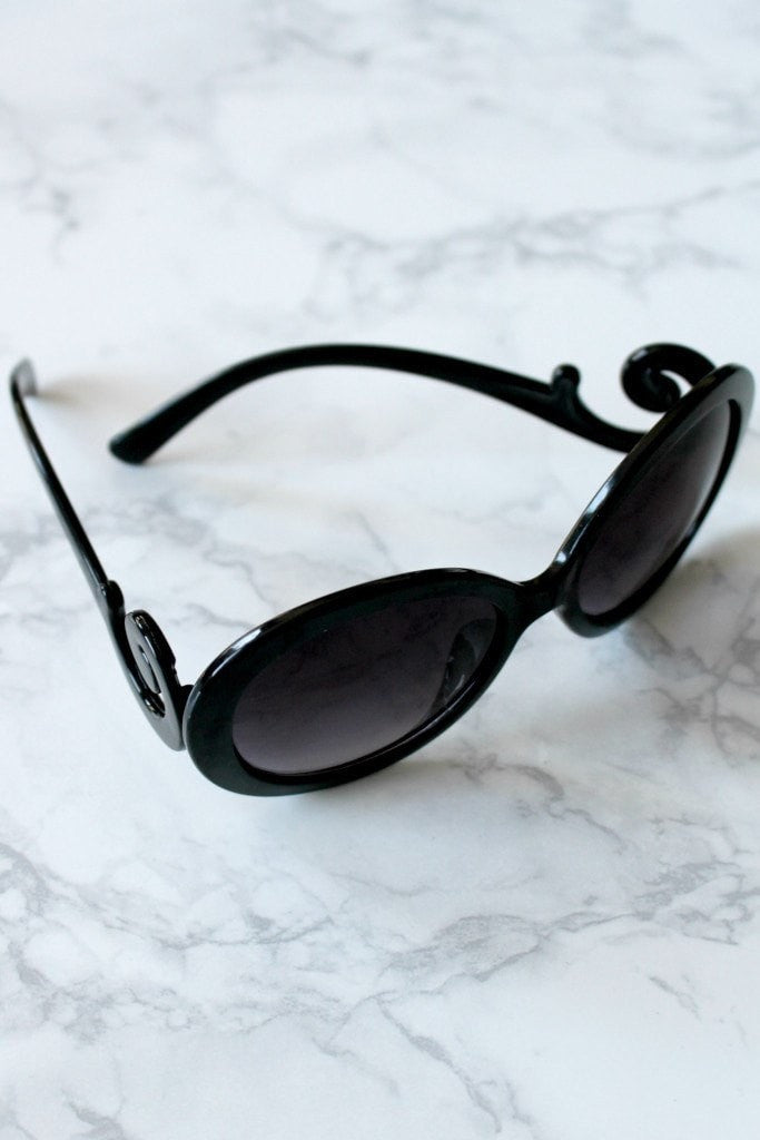 Honey Couture SWIRL Black Style Sunglasses Honey Couture Sunglasses$ AfterPay Humm ZipPay LayBuy Sezzle