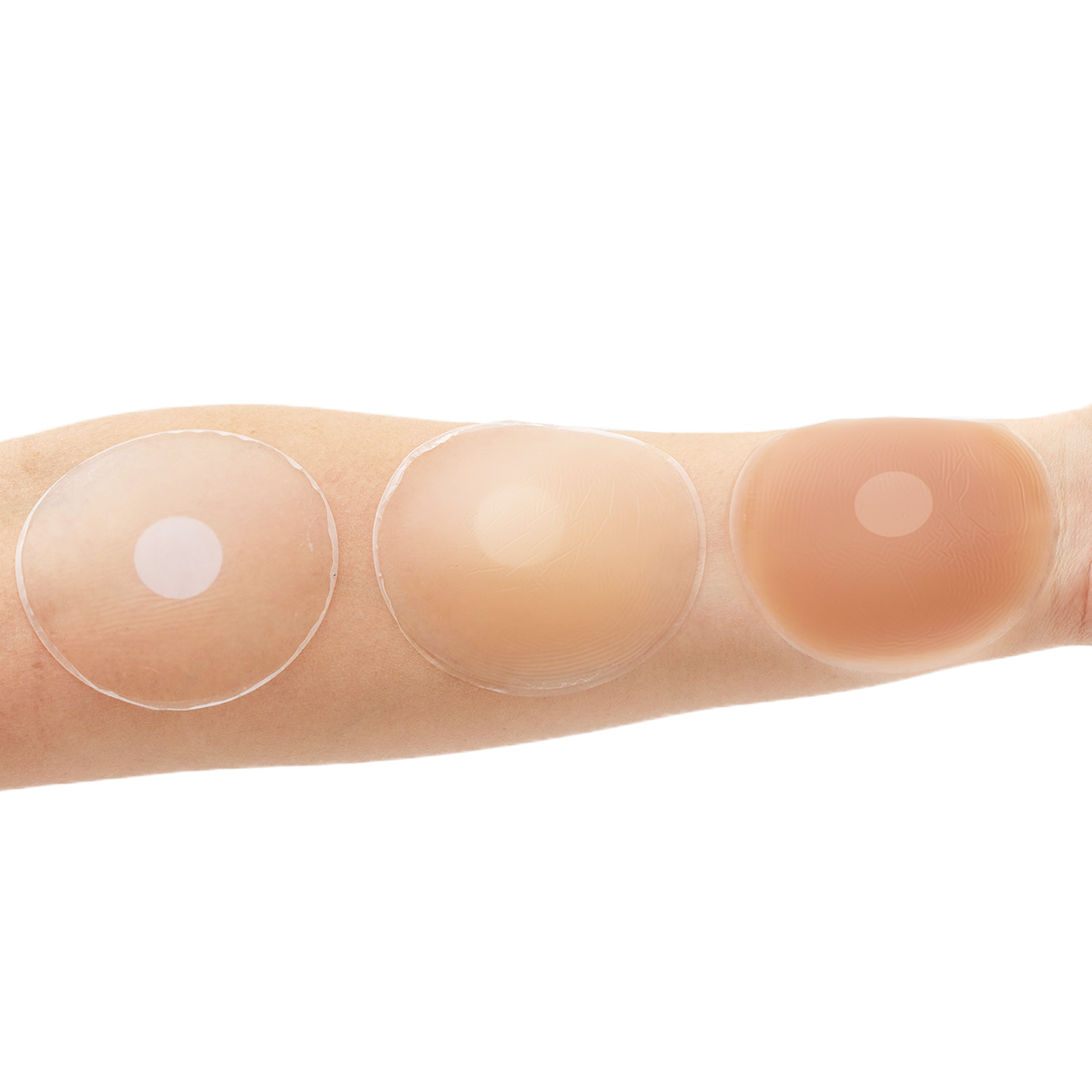 Reusable Silicone Nipple Covers: Seamless, Hypoallergenic Protection - Light Shade