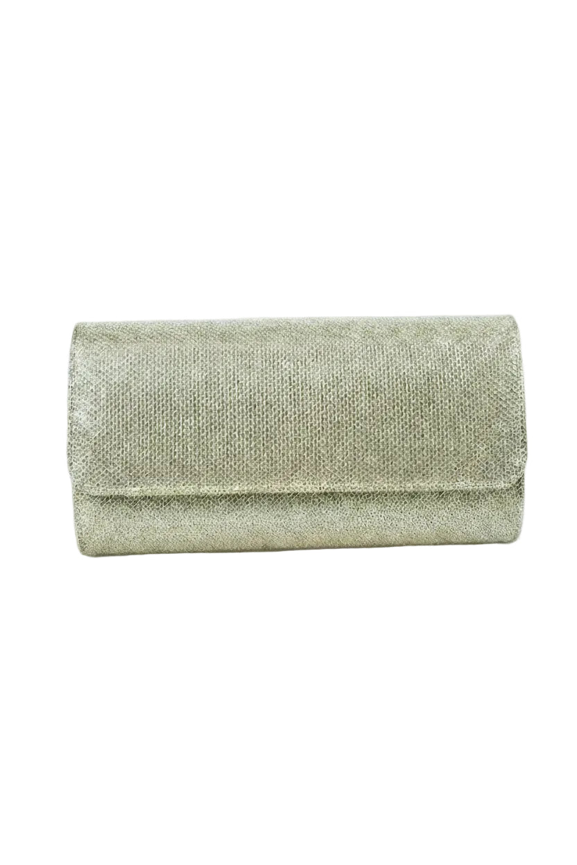Honey Couture SHIMMER Envelope Clutch Bag for Formal Wear