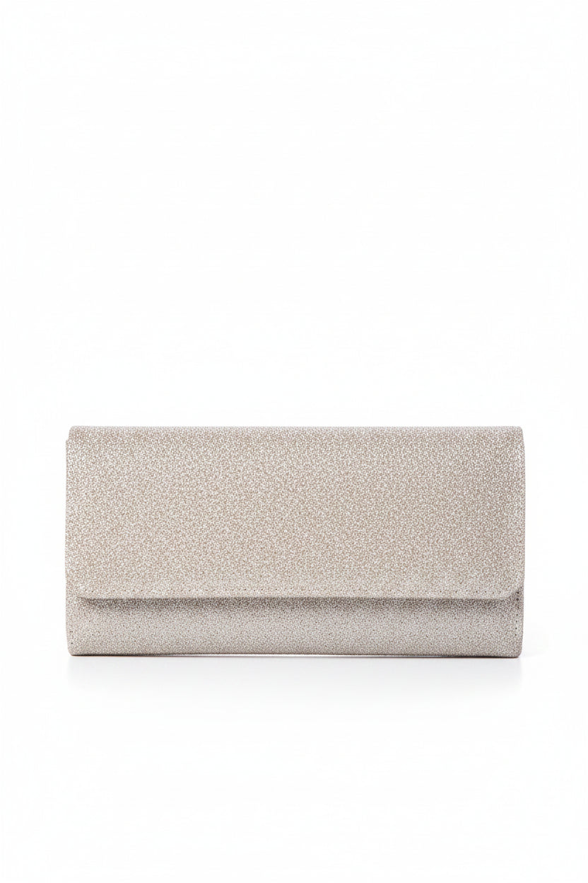 Honey Couture SHIMMER Envelope Clutch Bag for Formal Wear