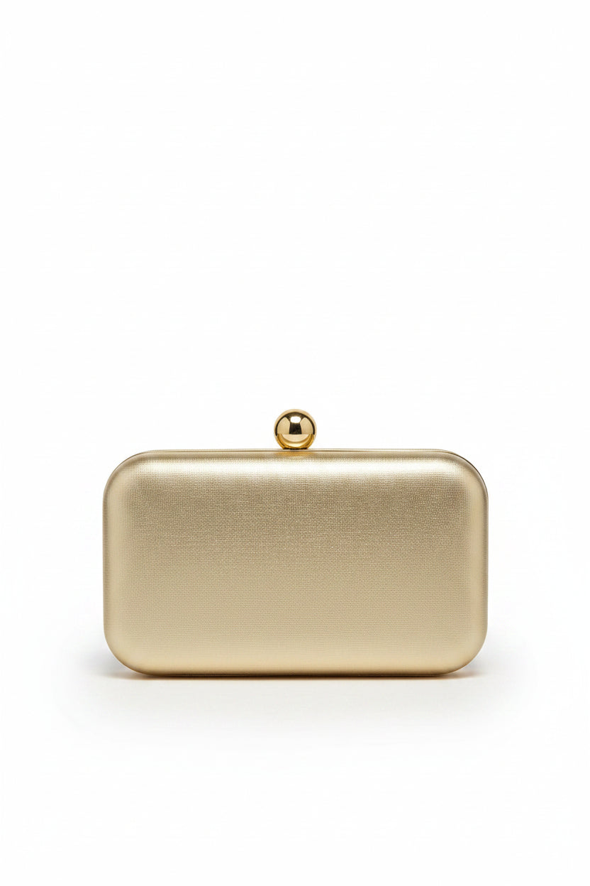 Honey Couture ELARA Classic Hard Case Clutch Bag