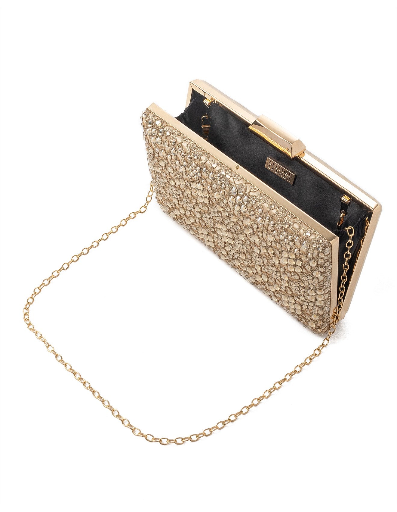 Gregory Ladner GBGB004D Square Multi Stone Clutch Bag