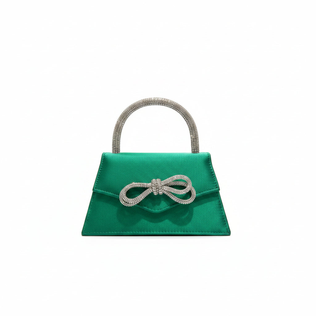 Honey Couture SAINT Sparkle Bow Handle Mini Bag in Australia | One Honey Boutique