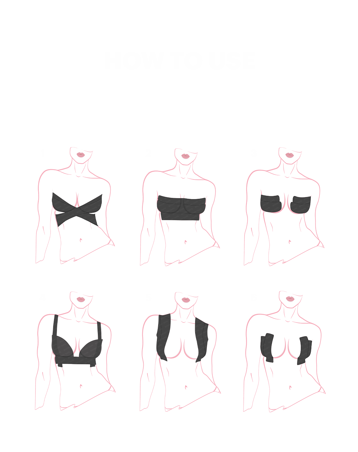 Booby Tape Nude Invisible Breast Lift Adhesive for Strapless Backless Outfits