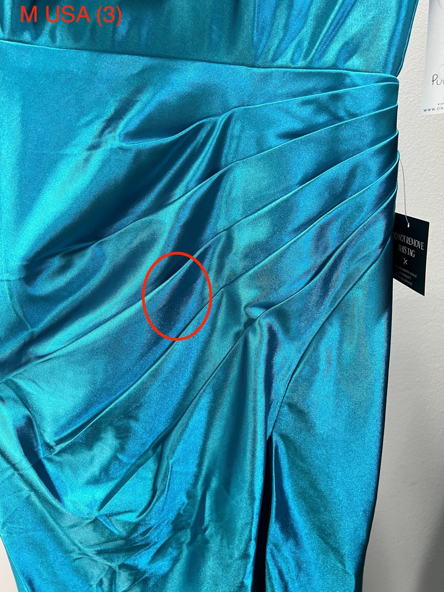 Honey Couture SHARYN Ocean Blue Silky Corset Bustier Strapless Mermaid Formal Dress (RED TAG FINAL SALE) in Australia | One Honey Boutique