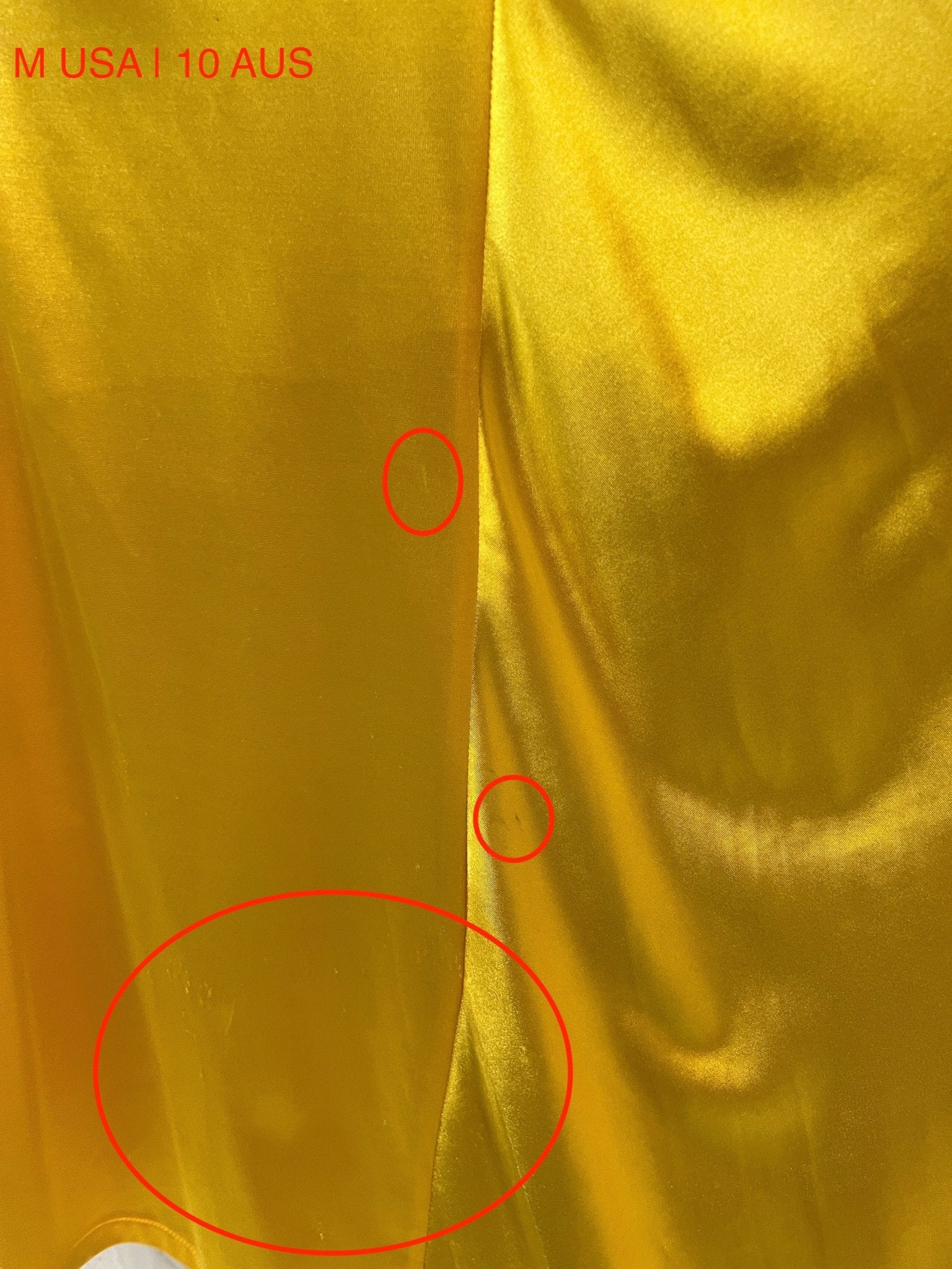 Honey Couture MILEE Yellow Low Back Mermaid Evening Gown Dress w Leg Split (RED TAG FINAL SALE) in Australia | One Honey Boutique