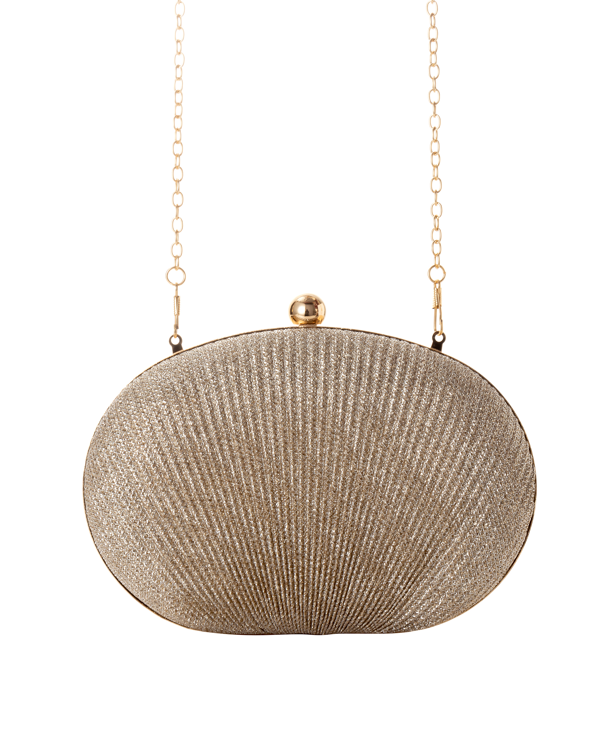 Gregory Ladner GBGA005D Shell Lurex Bag Clutch Bag