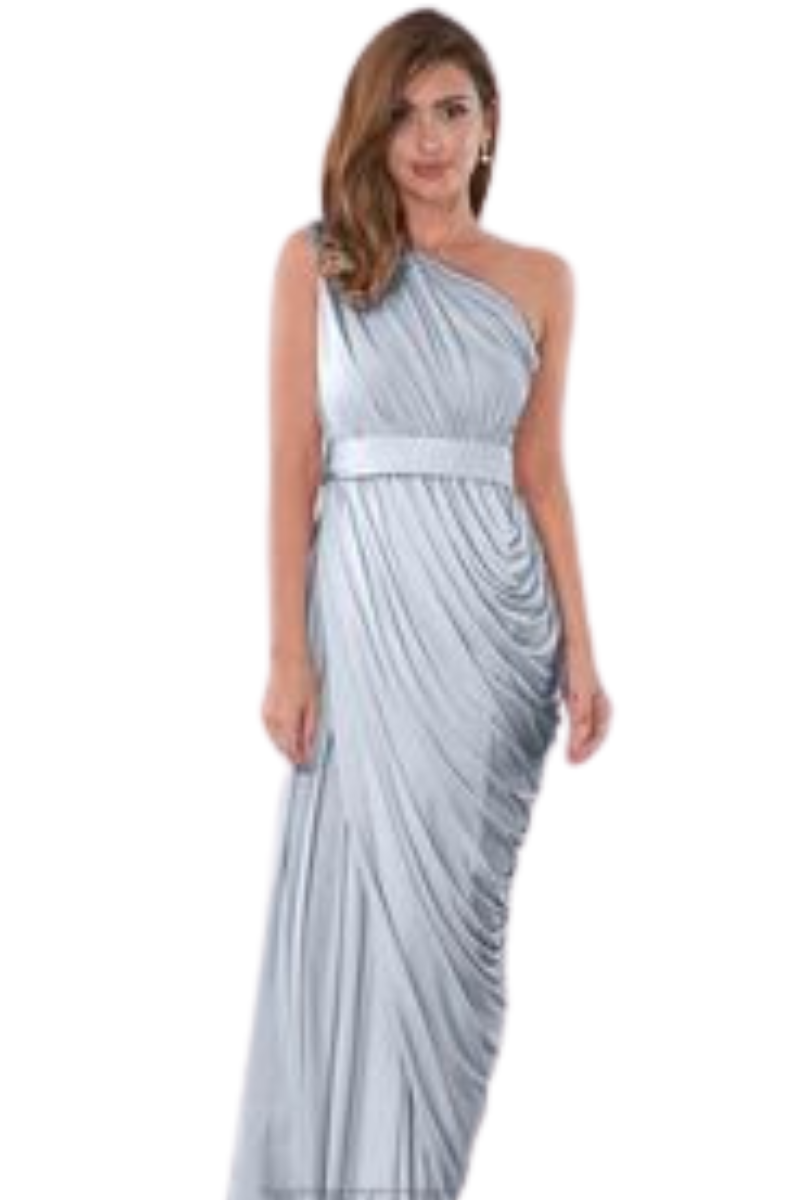 Pia Gladys Perey INGRID Silk Jersey One Shoulder Mermaid Bridesmaid Dress