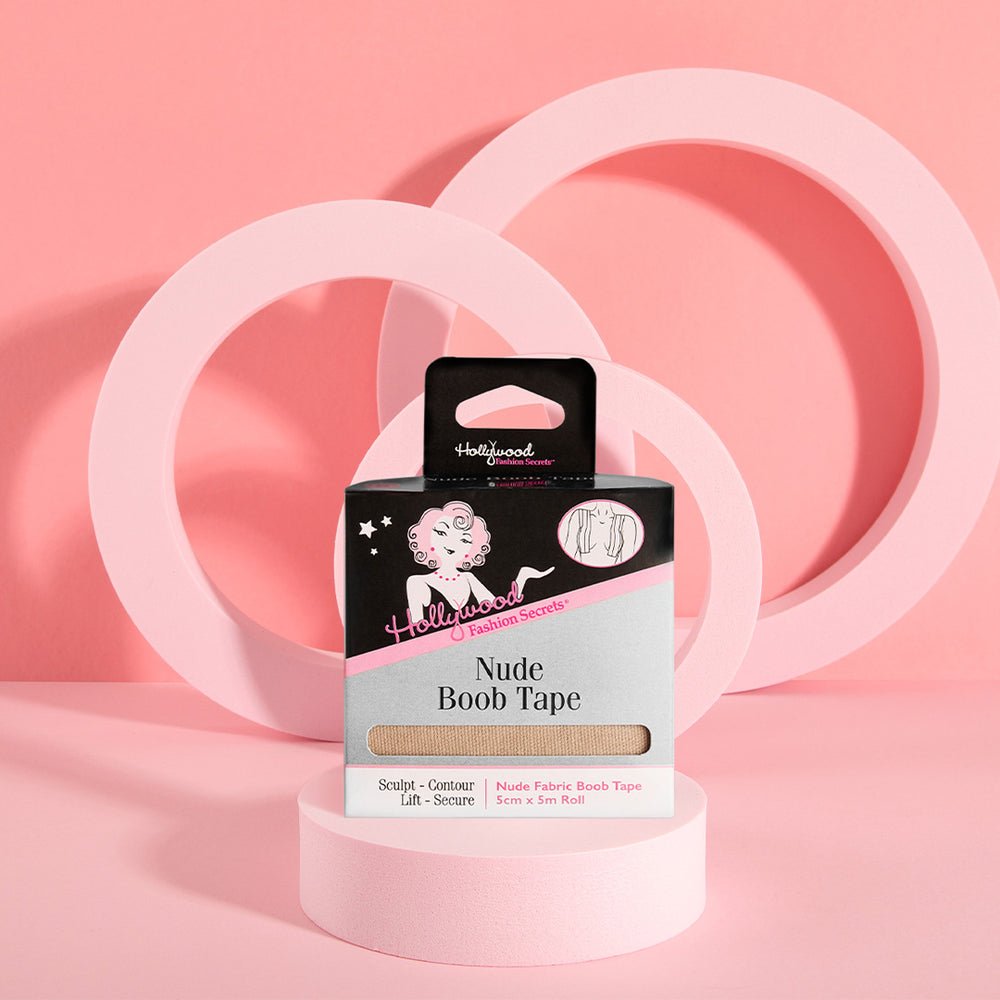 Hollywood Fashion Secrets Nude Boob Tape – Strapless Breast Lift Tape
