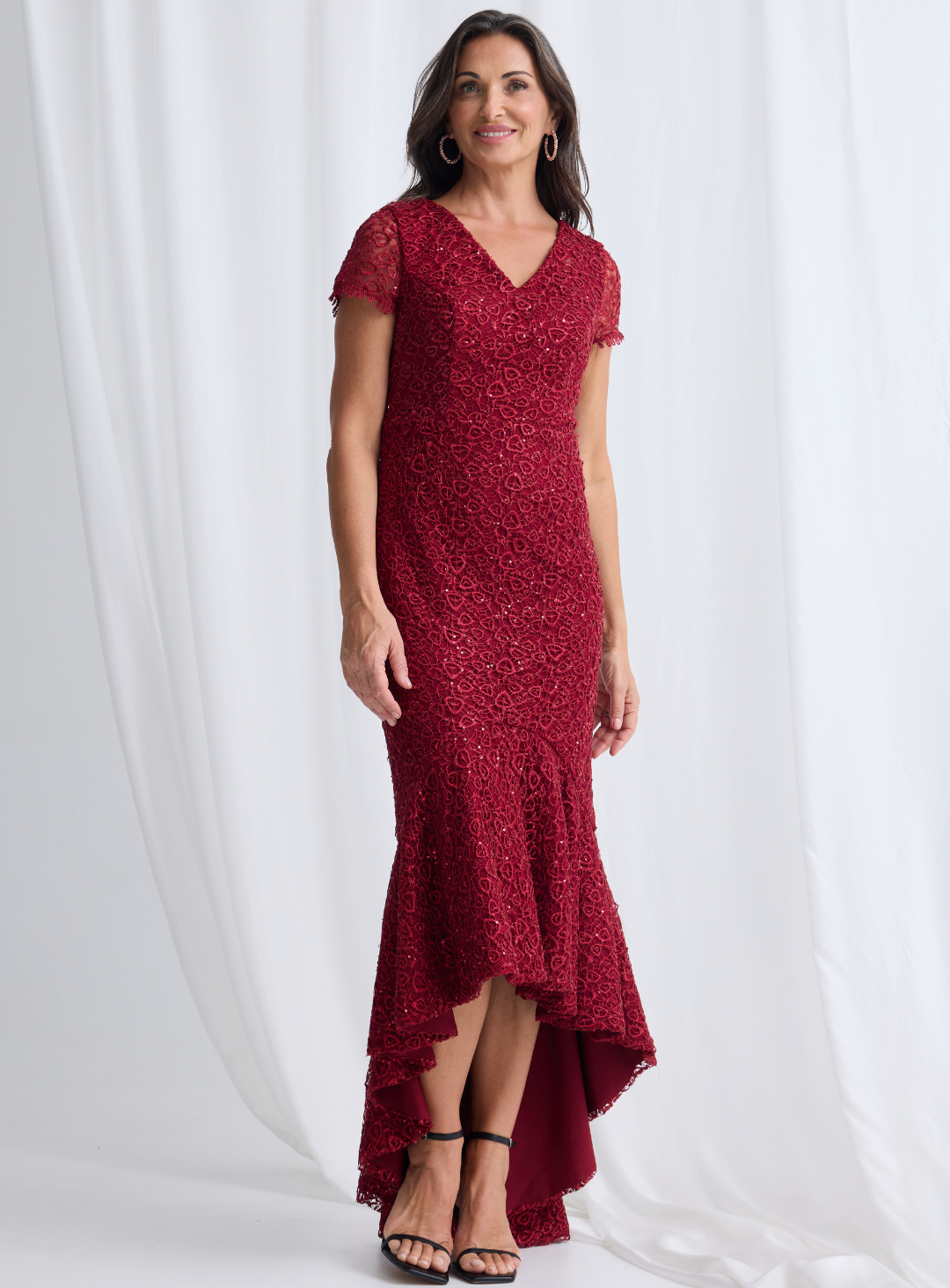 Trellis Lane STASIA Strapless Hi-Lo Cocktail Dress