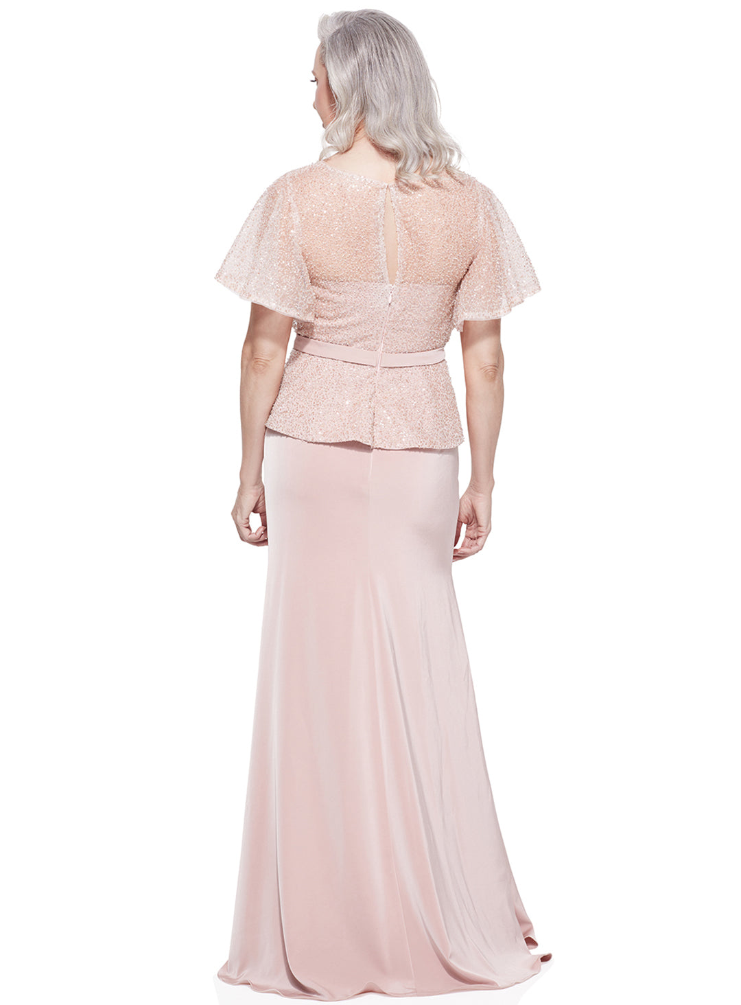 Trellis Lane FRANCESCA Beaded Embellished Midi Cocktail Dress