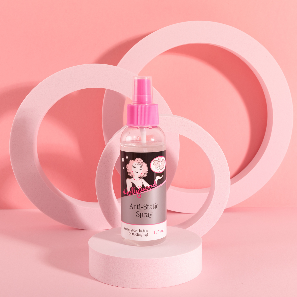 Hollywood Fashion Secrets Anti-Static Spray – 100mL