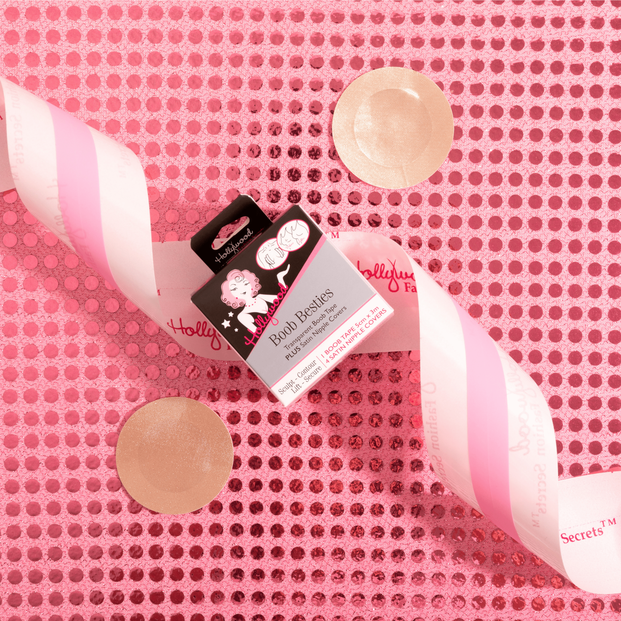 Hollywood Fashion Secrets Boob Besties – Adhesive Bra Inserts in Australia | One Honey Boutique